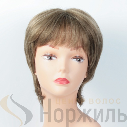 Натуральный русый парик Нарцисс AB607